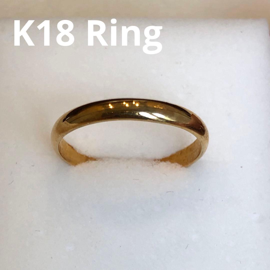 K18シンプルゴールドリング12号1150K2412（11）