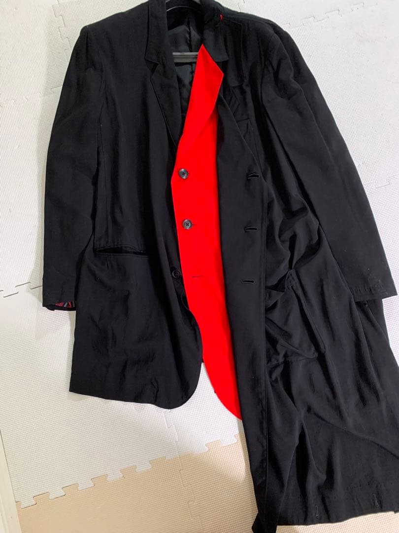 Yohji Yamamoto POUR HOMME 22SS LOOK8ジャケ