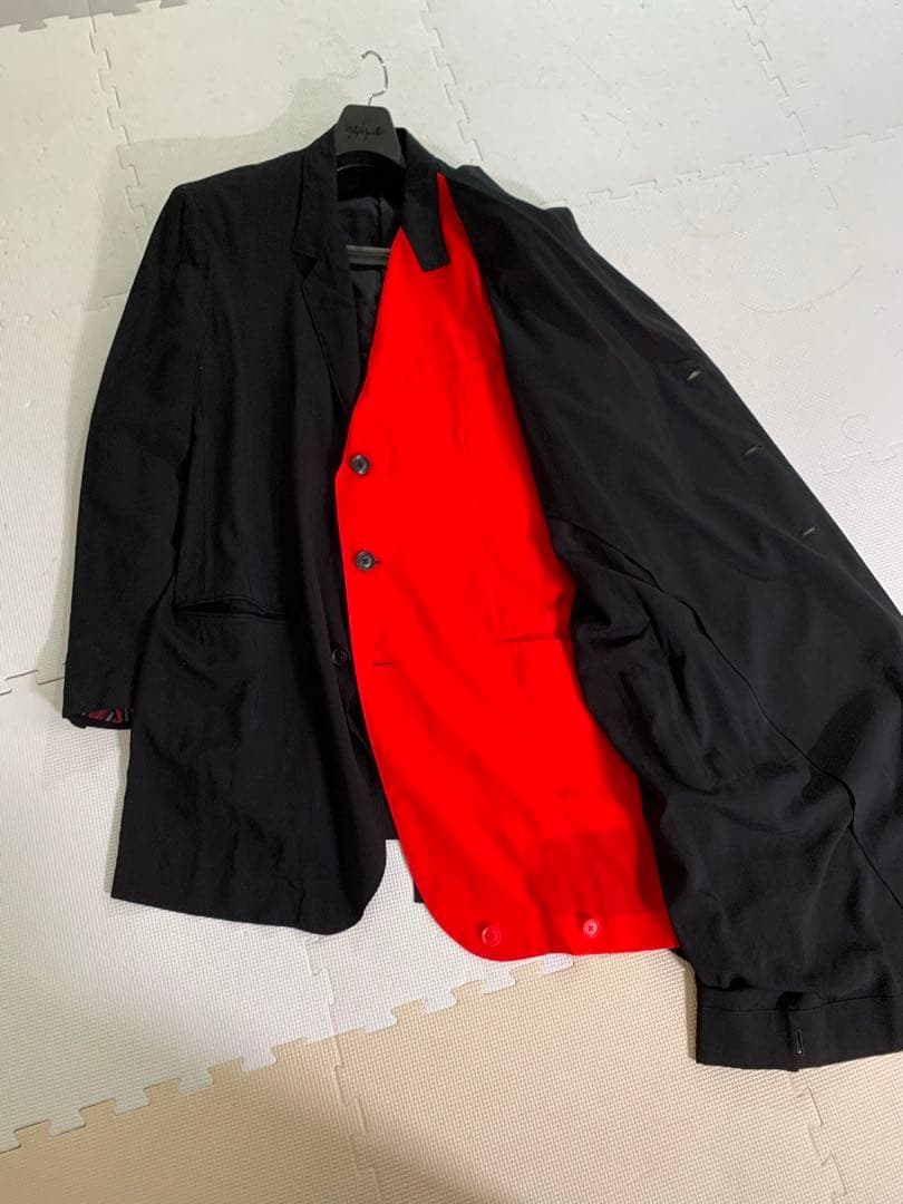 Yohji Yamamoto POUR HOMME 22SS LOOK8ジャケ