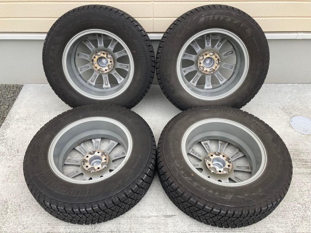 215/70R16 ブリヂストン スタッドレスタイヤ&ホイール4本セット