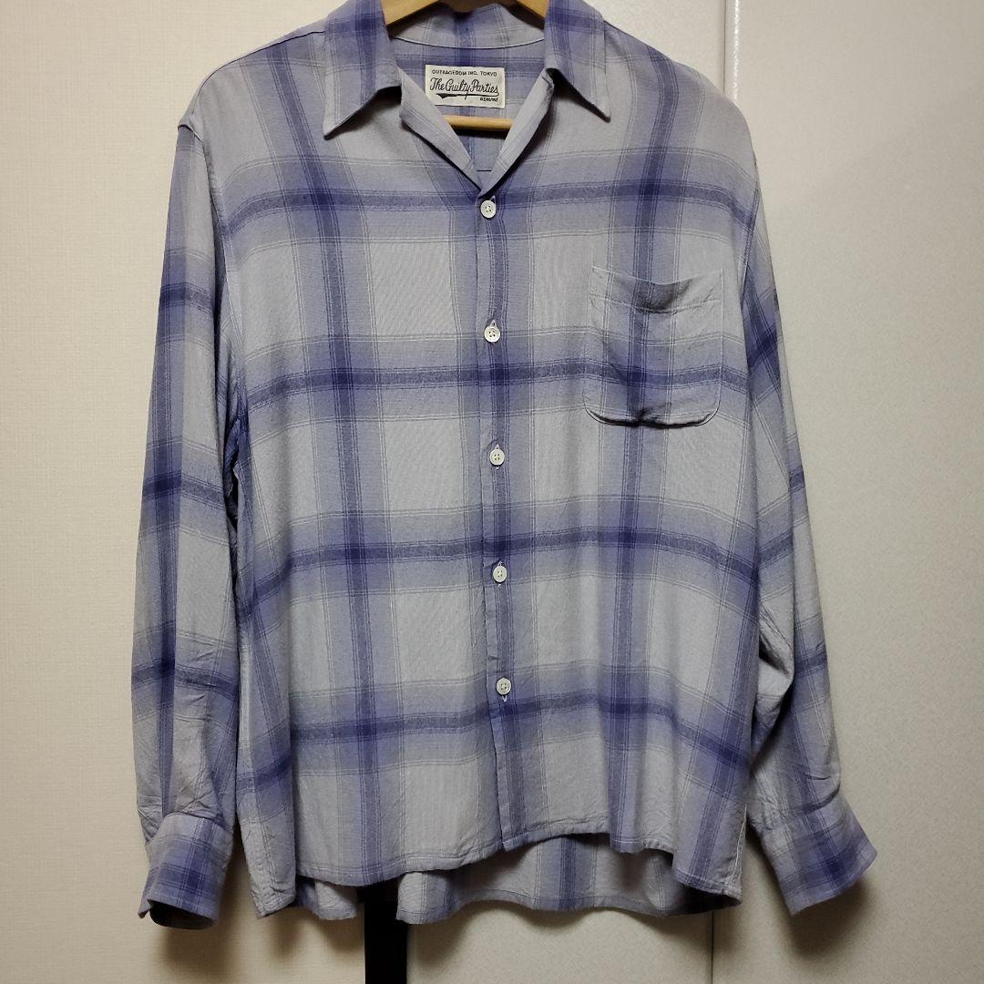 【最終値下】wackomaria ワコマリア オンブレ チェックシャツ 23ss