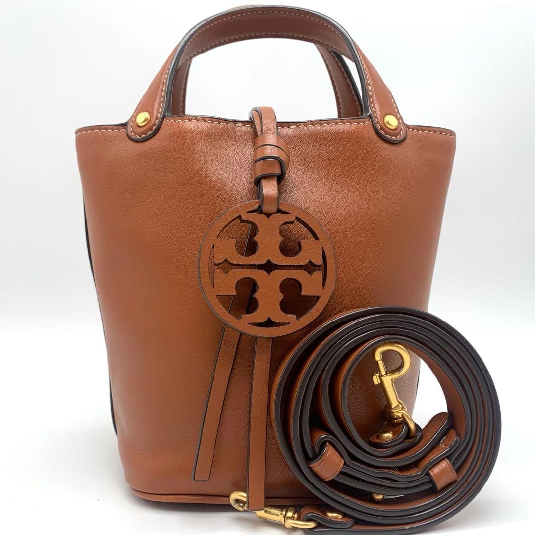 TORY BURCH 2way ミラー ミニ ハンドバッグ ショルダーバッグ