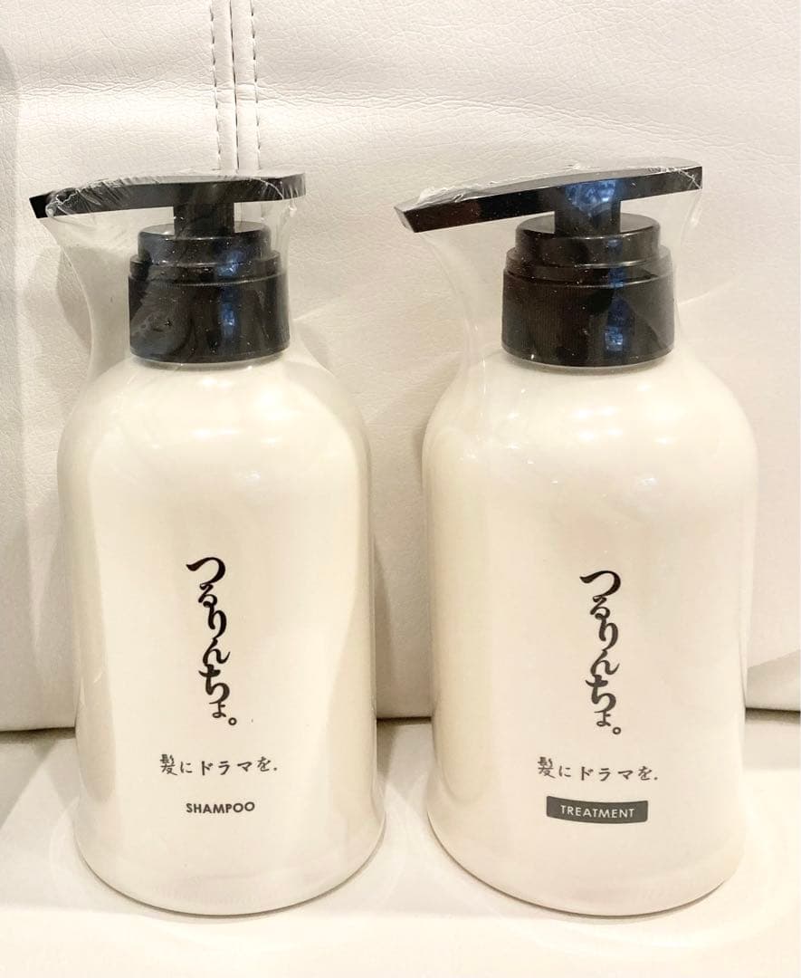 髪にドラマを。つるりんちょ シャンプー・トリートメント set 【新品正規品】