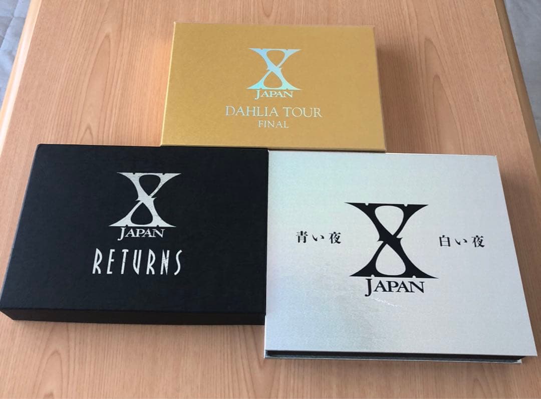 XJAPAN DVDBOX RETURNS 青い夜白い夜 DAHLIA TOUR