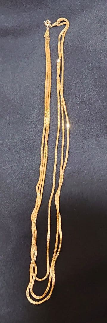 譲り受けたロングネックレス