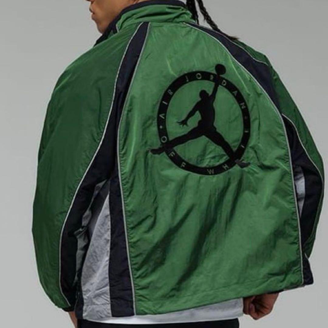 NIKE ナイキ エアジョーダン オフホワイト ナイロンジャケット M 新品